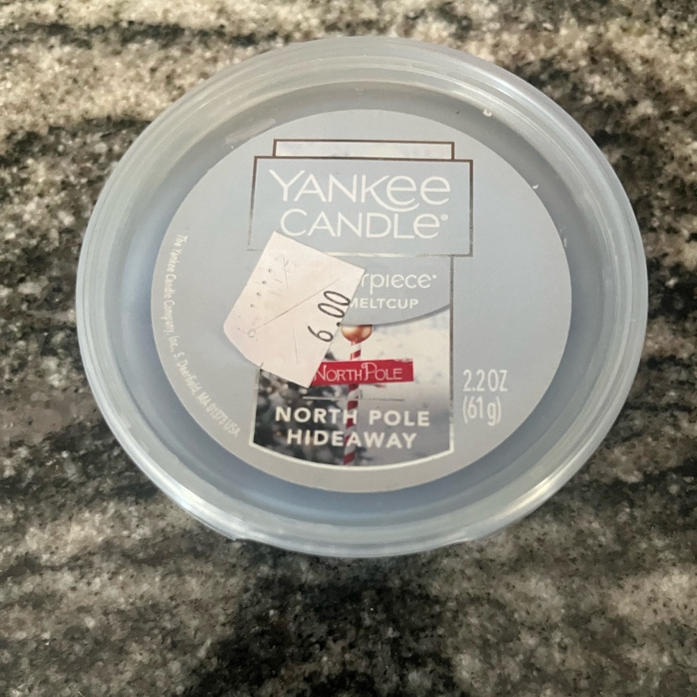 Yankee Candle Scenterpiece MeltCup in Soft Gray